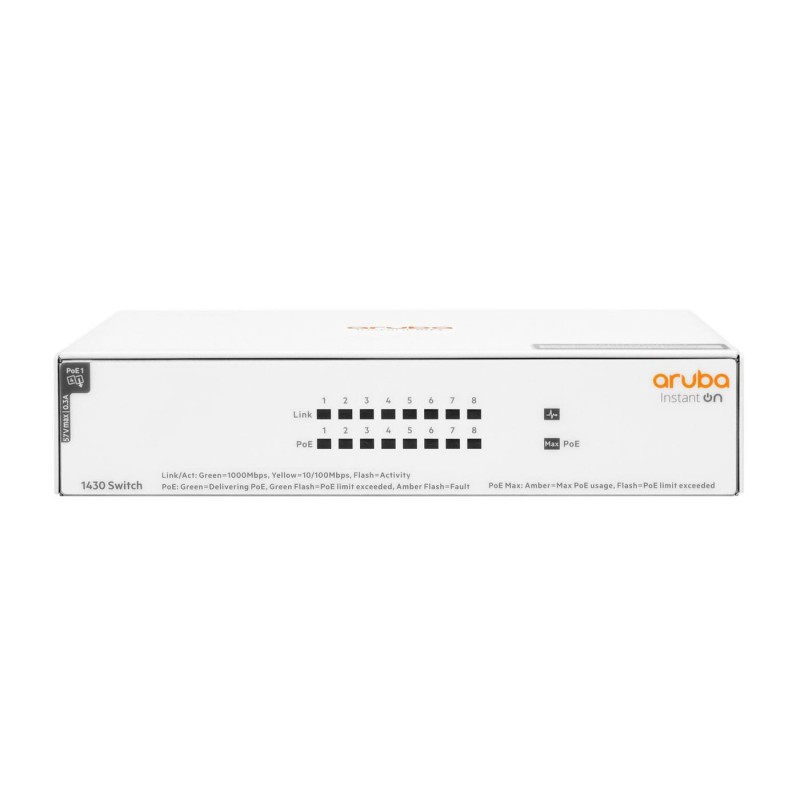 Hewlett Packard Enterprise Aruba Instant On 1430 8G Hewlett Packard Enterprise Aruba Instant On 1430 8G